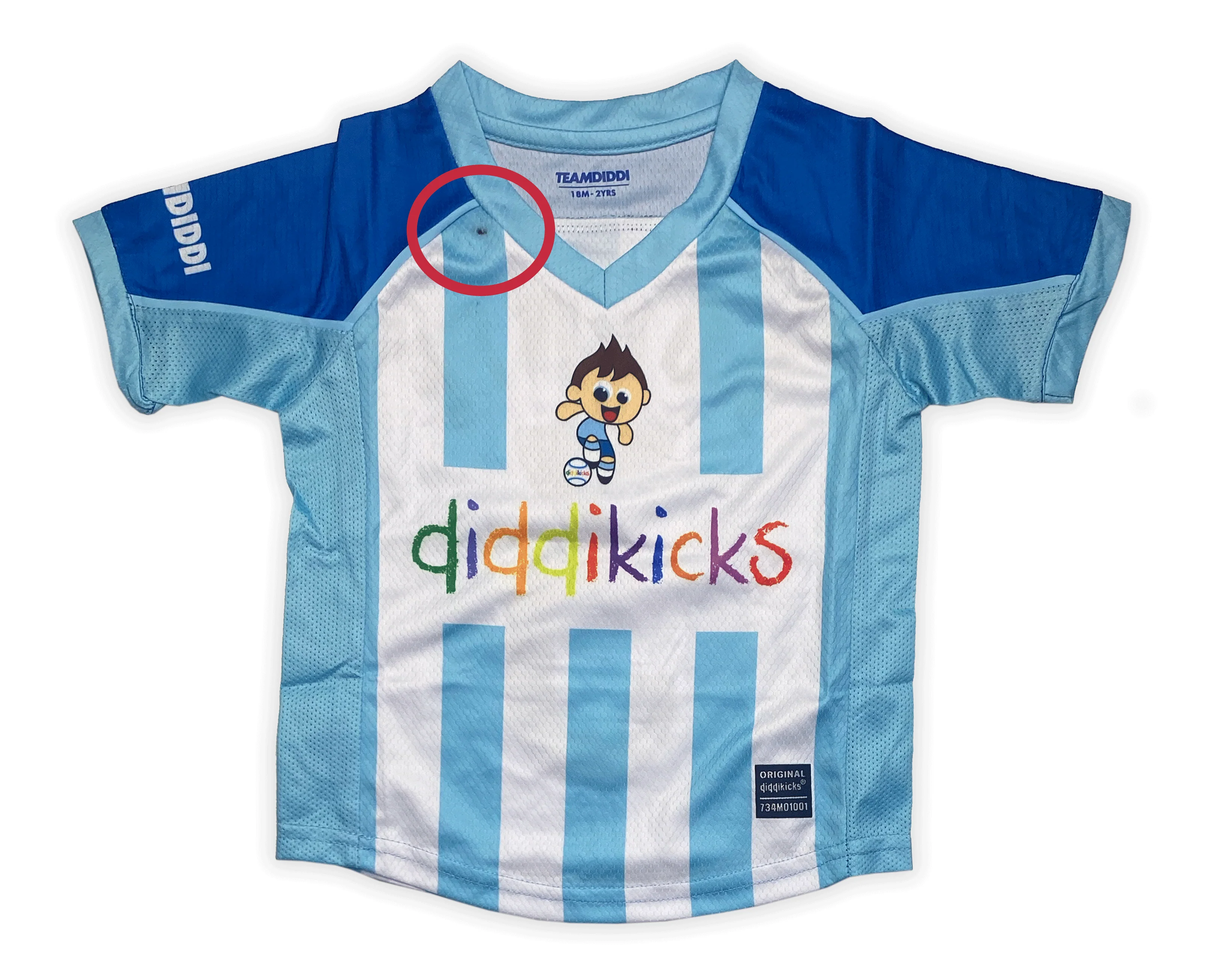 18m-2yrs - Ronnie Personalisation Top - WHOOP89 - Image 2