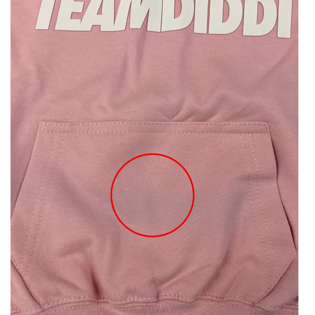 5-6 yrs- Pink Hoodie - WHOOP67 - Image 2