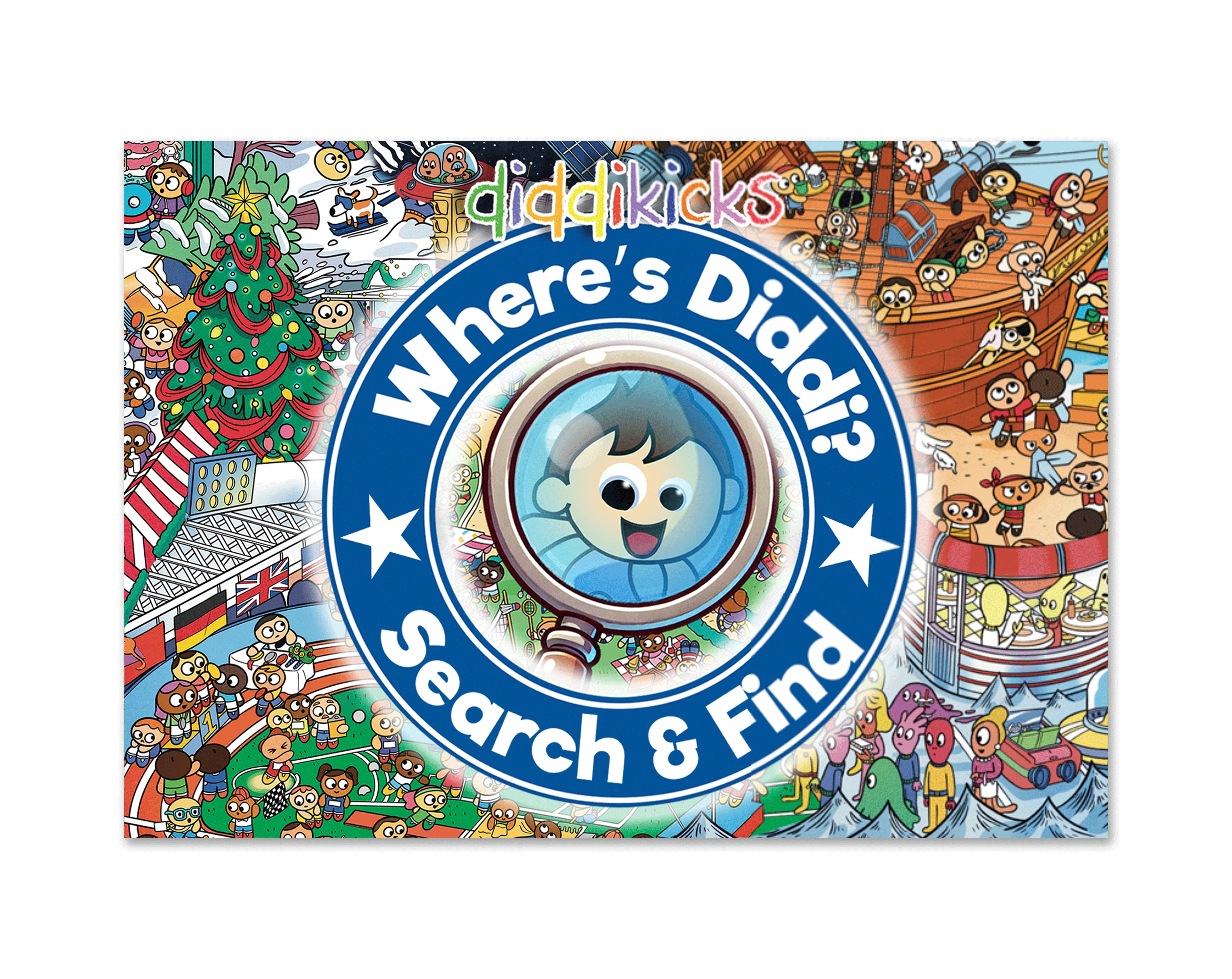 Where's Diddi? Search & Find Book